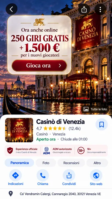 Casinò di Venezia Screenshot